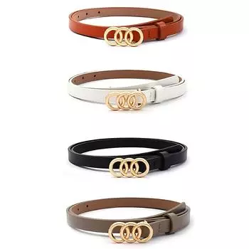 1/3/5/10 шт женские кожаные ремни съемные буква М пряжка пластина высокое качество PU кожаный ремень для джинсов платье аксессуары 1PC белый