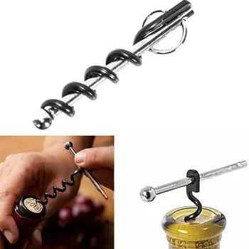 1/3/5/10pcs Creative Mini Wine Bottle Opener Stainless Steel Red Corkscrew Wine Bottle Opener Outdoor Camping Equipment Tool