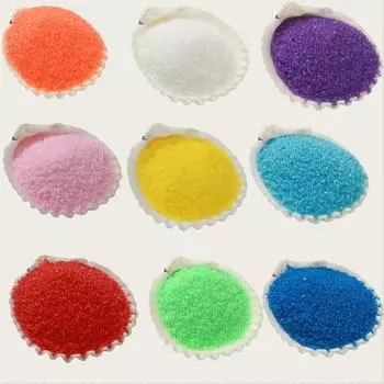 1/3/5/7/9/10 упаковок цветного кварцевого песка для детского развлечения, микроландшафтный цветочный горшок, садовые аксессуары для самостоятельного украшения 1pc