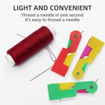 1/3/5/8 шт. Автоматический нитевдеватель Пластиковый нитевдеватель Ручные швейные принадлежности 1pc
