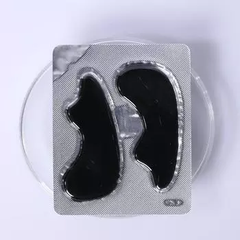 1/3/5 пар коллагеновых лифтинг-стикеров с гиалуроновой кислотой подтягивают, увлажняют морщинистую кожу, уменьшают мелкие морщины и приподнимают уголки лица Уход за кожей 1 pairs чёрный