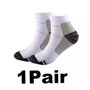 1/3/5 пар Мужские Женские Носки Парные Эластичные Компрессионные Носки Для Спорта На Открытом Воздухе Трейл Бег Велоспорт Носки До Щиколотки Лодка S M (EU34-39)