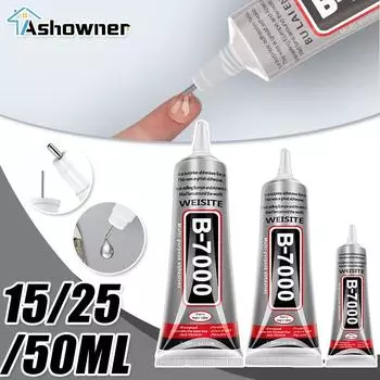 1/3/5 шт. B7000 клей эпоксидная смола ремонт сотового телефона сенсорный экран жидкий клей ювелирные изделия клей для рукоделия 15/25/50 мл 1PC 15ML