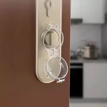 1/3/5 шт. Детская защитная крышка дверного замка для домашней спальни, дверной выключатель, антиблокировочная крышка, детские защитные изделия