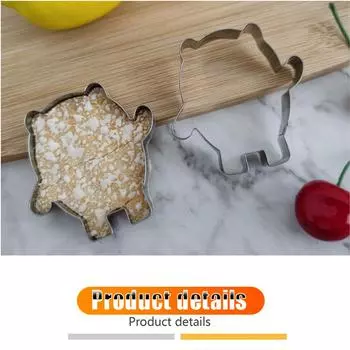 1/3/5 шт. формы для печенья «Панда», пищевая форма «Панда», серебряные кухонные гаджеты, форма для резки помадки для торта, прочная, нестандартная