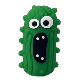 1/3/5 шт. Кричащий соленый огурец Накладка на петлю двери Декоративный топпер Магнитный соленый огурец эмоциональной поддержки Фигурка-статуэтка Домашнее украшение 1pc