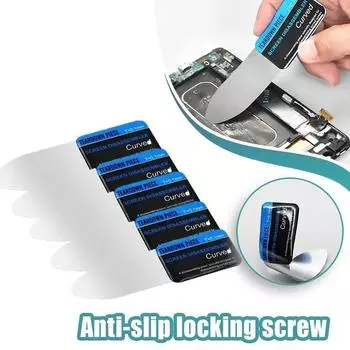 1/3/5 шт. стальной металлический ручной ультратонкий гибкий инструмент для ремонта машины мобильный телефон изогнутый экран демонтаж отверстие поддевание карты инструмент 1pc