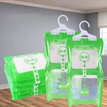 1/3/5 шт./упак. Водопоглощающий осушающий мешок, бытовой влагостойкий агент, осушитель плесени, подвесной влагопоглощающий мешок, осушающий мешок 1PC