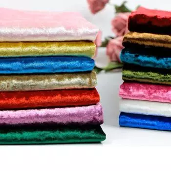 1/3/5M 22colors Stretch Velvet Fabric Diamond Luster Fabric Soft Upholic Textiles Diy Velour For Sofa Warm Background 0.5M x 160cm светло-розовый