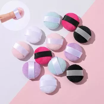 1/3/6 шт., мини-пуховка для пальцев, спонж для макияжа, тональный крем для лица, консилер для растушевки, косметические аксессуары, инструменты для макияжа, пуховка для пальцев