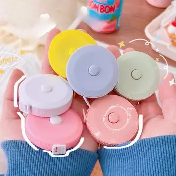 1/3/6 шт. Мягкая измерительная лента с двойной шкалой для шитья тела, гибкая измерительная линейка, инструменты для портного красный