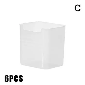 1/3/6 шт., ящики для хранения в холодильнике, органайзер для свежей еды, холодильные контейнеры для фруктов и специй, коробки для домашней кухни