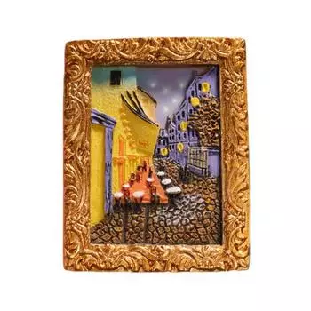 1/3/6 шт. Всемирно известные картины Магнит на холодильник Дом Офис Кухня Шкафчик Холодильник Смола 3D