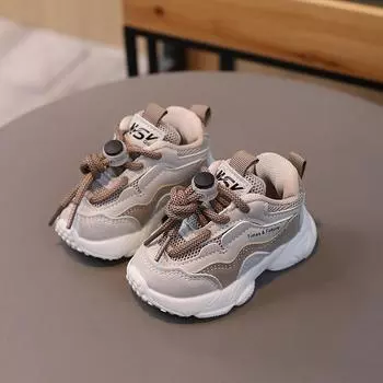 1-3 года обувь для маленьких детей весна осень детская спортивная обувь кроссовки для малышей унисекс для мальчиков и девочек школьная обувь для отдыха на открытом воздухе 15 чёрный