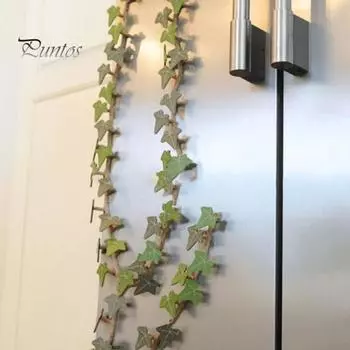 1/3 комплекта 3D-печатных магнитов на холодильник в виде плюща, магниты на холодильник в виде листьев плюща с шарнирными стеблями для домашнего офиса, кухни, холодильника, шкафчика B