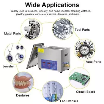 1,3 л, 2 л, 3 л, 6 л, 10 л, 15 л, 22 л, 30 л, ультразвуковой очиститель, портативная стиральная машина, посудомоечная машина, ультразвуковая бытовая техника EU