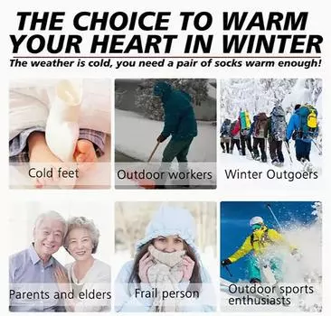 1/3 пары носков из полыни, согревающие, оздоровительные, массажные носки, томалиновые, толстые, теплые носки, горячее прижигание, холодные носки, рождественский подарок One Size