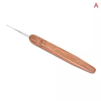 1/3 шт. 0,5 мм крючок для дредов, игольчатый крючок, бамбуковые крючки с ручкой, инструменты для изготовления