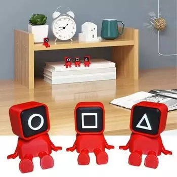 1/3 шт. 3D-печатная мультяшная фигурка, вдохновленная сериалом, подвижные суставы, фигурка, модель, игрушка-фиджет, украшение для дома и офиса, орнамент C