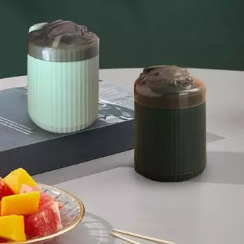 1/3 шт. автоматический диспенсер для зубочисток, прозрачная крышка, пресс, держатель для зубочисток, портативный домашний офис, ресторан, настольный органайзер для зубочисток, контейнер