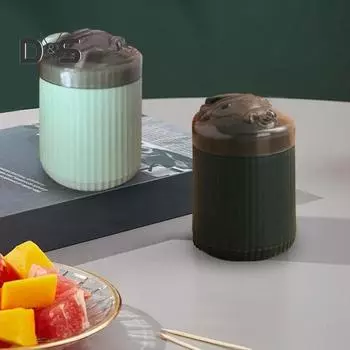 1/3 шт. автоматический диспенсер для зубочисток, прозрачная крышка, пресс, держатель для зубочисток, портативный домашний офис, ресторан, настольный органайзер для зубочисток, контейнер красный