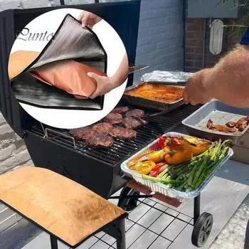 1/3 шт. Большая вместимость термосумки для хранения барбекю изоляционная сумка застежка-молния многоразовая сохранение тепла мешок для барбекю мясо аксессуар 1pc