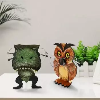 1/3 шт. держатель для очков в виде мультяшного животного, милый кот, лиса, деревянная стойка для солнцезащитных очков, подставка для очков, держатель для украшений, витрина as show