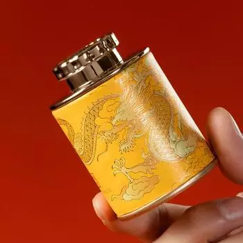 1/3 шт. Dragon Solid Mini пустая жестяная банка для чая, бытовая герметичная банка, портативная дорожная маленькая упаковочная коробка для чая, бумажная банка для хранения 68x48mm