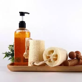 1/3 шт., губка для ванны, скруббер, натуральная мочалка, щетки, многоцелевой массажный горшок для ванны, миска, скруббер, кухонный инструмент для чистки