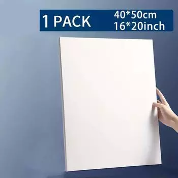 1/3 шт. холсты для рисования пустой белый натянутый холст объемный хлопковый холст художественные принадлежности для взрослых и подростков акриловая заливка и живопись маслом 1pc