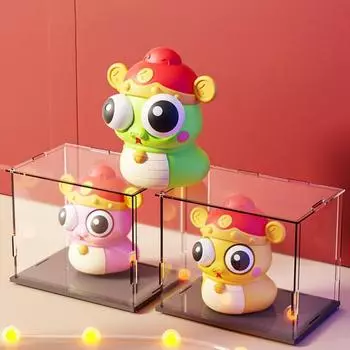 1/3 шт., игрушка-змея с выскакивающими глазами, для снятия стресса, мультяшная сенсорная игрушка-змея для детей и взрослых, игрушка-животное, подарок на Новый год в честь года Змеи