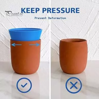 1/3 шт. Инструмент для гончарного дела с конусным ободом, 3D-печатный керамический формовщик, инструмент для фиксации конусного обода, инструменты для моделирования глиняных скульптур S