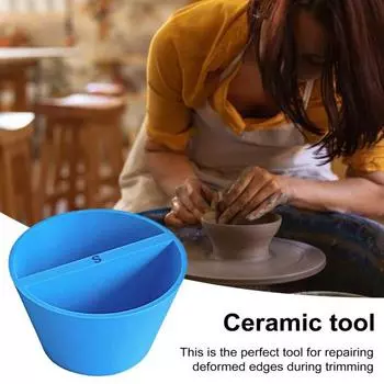 1/3 шт. Керамический конусный инструмент для ободка, керамический формовщик для ободка, конусный глиняный инструмент для формовки керамики, напечатанный на 3D-принтере S