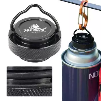 1-3 шт. Крышка для газового баллона для кемпинга, магнитная, легкая, плоская, из алюминиевого сплава для кассетных газовых баллонов Alpine