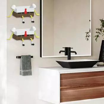 1/3 шт. кухонная раковина, держатель для губки, сливная полка, полый дизайн, простая в установке, вентилируемая самоосушающаяся губка, блюдо, украшение для кухни 1pc