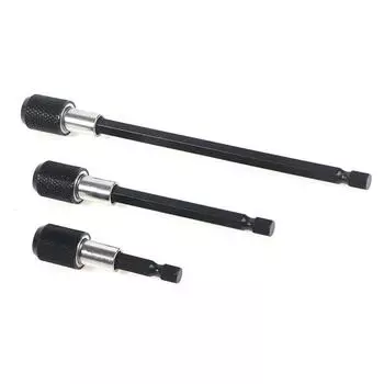 1/3 шт. Магнитный держатель бит-удлинитель 60 мм 100 мм 150 мм 1/4 дюйма шестигранный хвостовик быстросъемная отвертка держатель бит-удлинитель 1PC 60MM