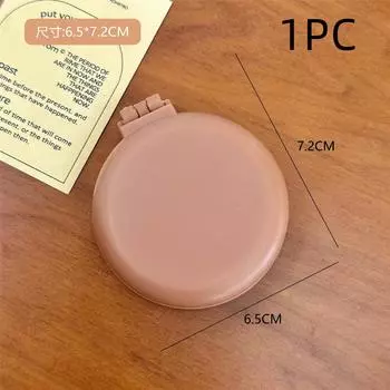 1/3 шт. Милая складная расческа с подушкой безопасности, массажная расческа, зеркало, компактная и портативная мини-расческа с воздушной подушкой для девочек