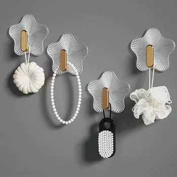 1/3 шт. прочные самоклеящиеся крючки настенные крючки без пробивки крепление на дверь ключ пальто ванная вешалка для халата кухонная полка крючок для сумки 3PCS