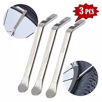 1/3 шт. рычаг для снятия покрышек велосипеда из нержавеющей стали для горного шоссейного велосипеда, инструмент для ремонта колес для езды на велосипеде на открытом воздухе, рычаг для снятия покрышек MTB