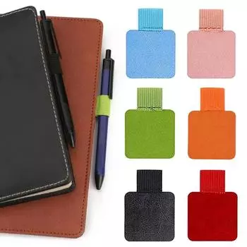 1-3 шт. Самоклеящийся кожаный зажим для ручки, портативный чехол для ручки, эластичное кольцо, чехол для блокнота, ежедневника, планшета, держателя для ручек