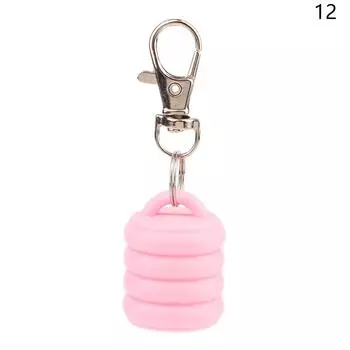 1/3 шт. Силиконовые крышки для брелока для блеска для губ для женщин, удобные для путешествий, аксессуары для косметических продуктов, дорожный аксессуар для макияжа