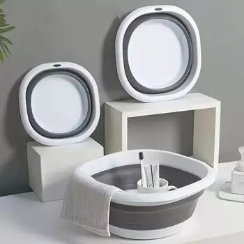 1/3 шт. Складная пластиковая раковина, экономящая место, многофункциональная раковина, идеально подходит для уборки дома, мытья овощей