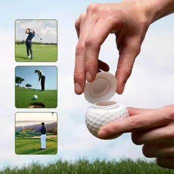 1/3 шт. Стакан для мячей для гольфа 1,5 унции, рюмка с герметичной крышкой Novel 3pcs