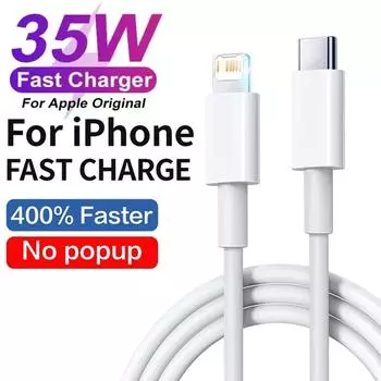 1-3 шт. USB C - Lightning кабель 3.3Ft/6.6Ft кабель для быстрой зарядки для iPhone 14 13 12 11 Pro Max XR Xs Max 8 7 Plus iPod Data Wire 1m