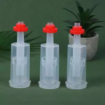 1/3 шт. воздушный шлюз для домашнего пивоварения с люверсом для брожения пива и вина, виноделия, двойной пузырьковый воздушный шлюз для консервации/маринования 3Pcs