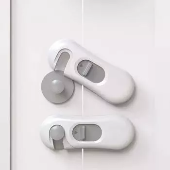 1/3 шт., защита от вскрытия дверных замков для микроволновых печей, серые дверные пряжки, аксессуары для детской безопасности