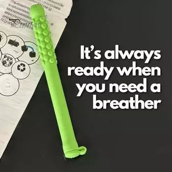 1/3 шт. жевательная эфирная масляная палочка для освежения дыхания, снятия стресса, тревожности, улучшения концентрации, портативная многоразовая жевательная палочка для детей и взрослых синий