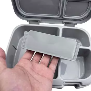 1/3 шт. Вставка для ланч-бокса пищевого класса, разделитель для подноса, сменная вставка для разделителя для ланч-бокса Bento для взрослых A