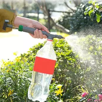 1/3шт ручной распылитель давления для мойки автомобиля полив растений ручной поливочный стержень распылитель бутылка распылитель регулируемая насадка