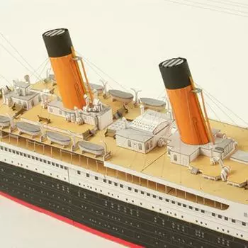 1:400 DIY Handcraft Titanic Ship 3D Бумажная Модель Наборы Игрушки 67*7cm